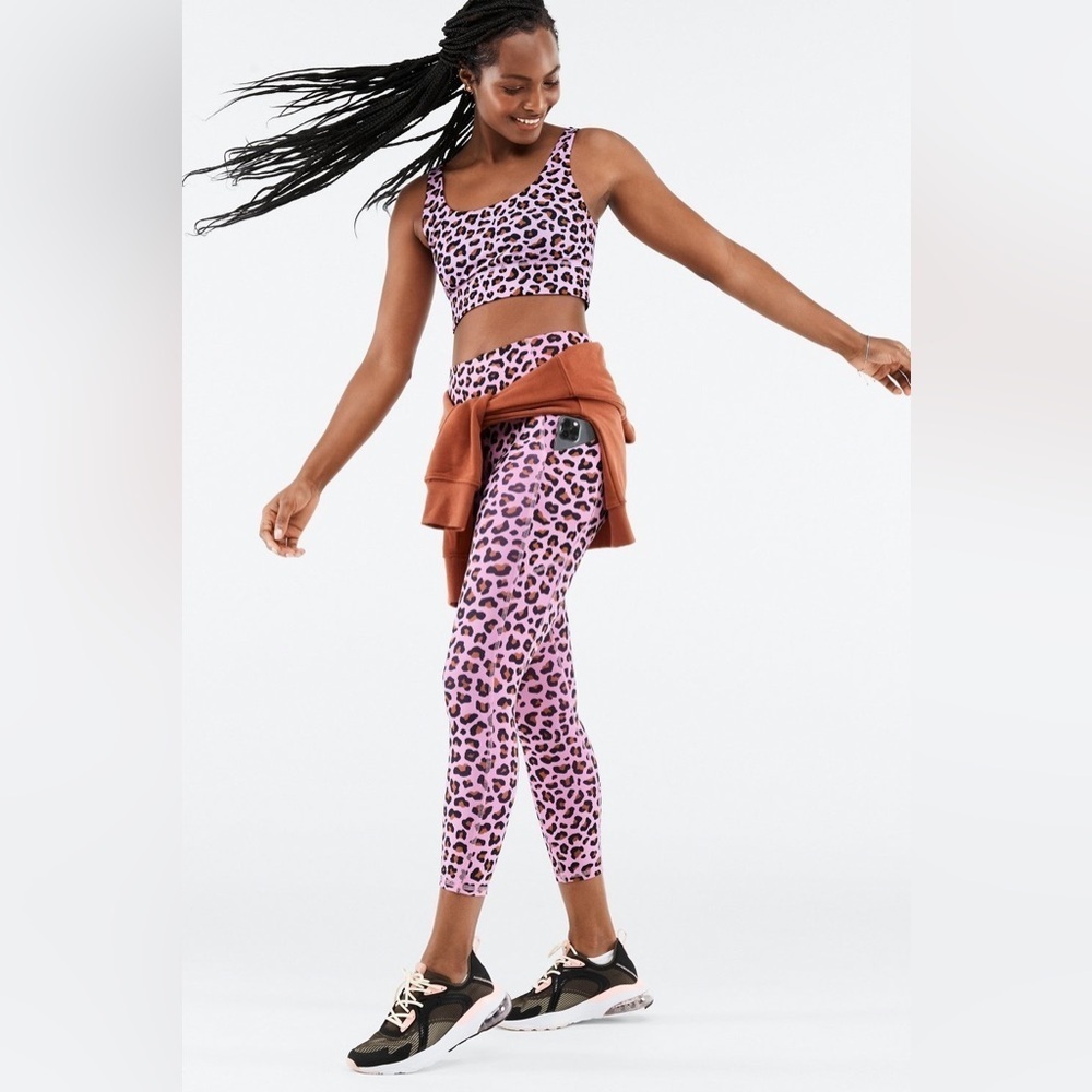 Fabletics Kat Half Zip Java Brown Pullover Size S… - image 4